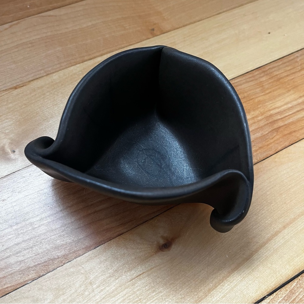 Matte Dark Brown Ceramic Bowl